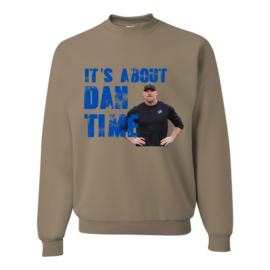 About Dan Time Crewneck