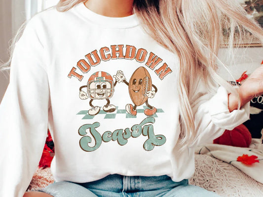 Touchdown Season Football Tee/Crew