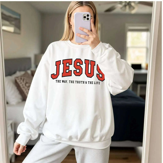Jesus the Way, the Truth Tee or Crew