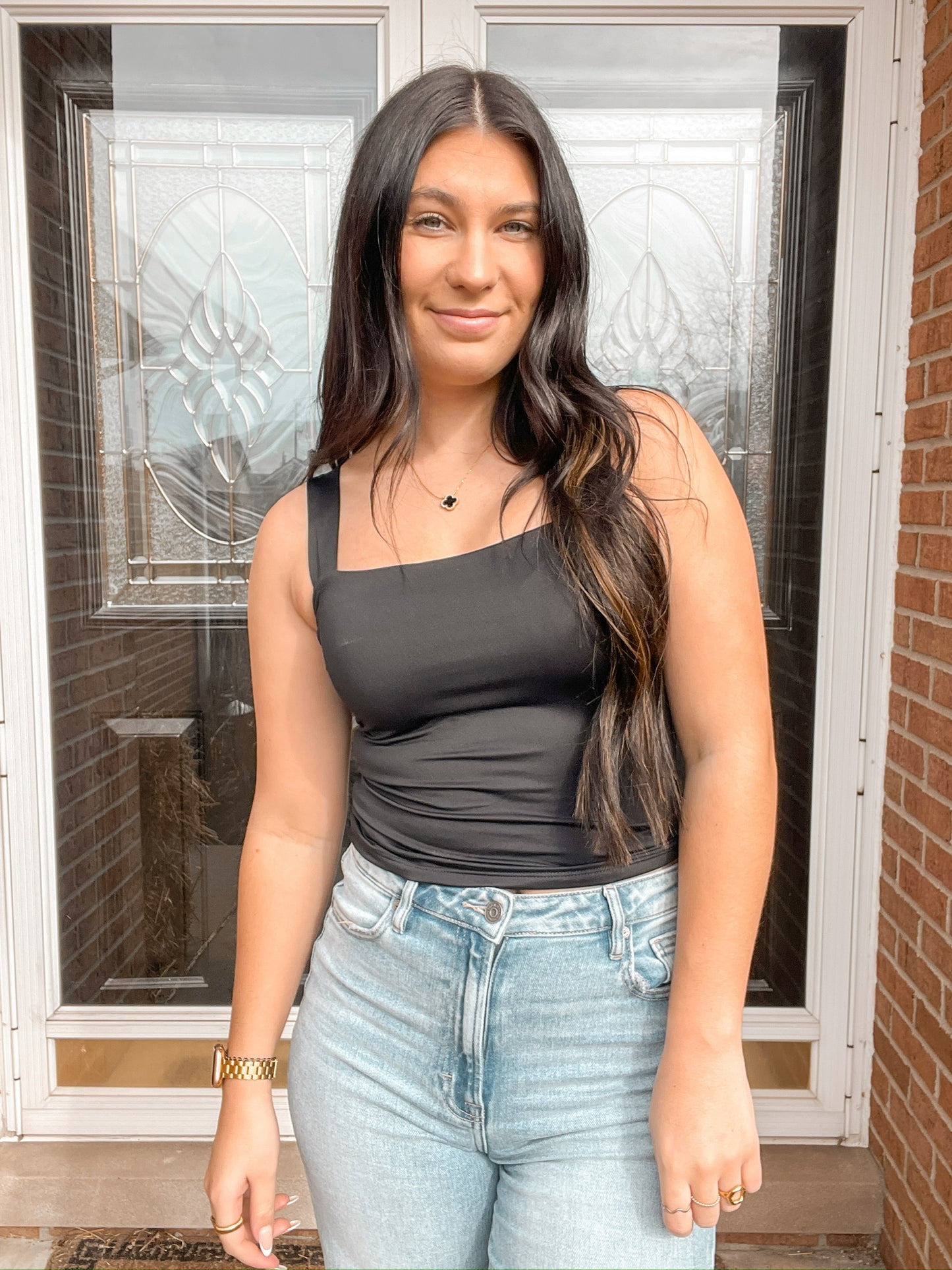 Claire Square Neck Seamless Cami