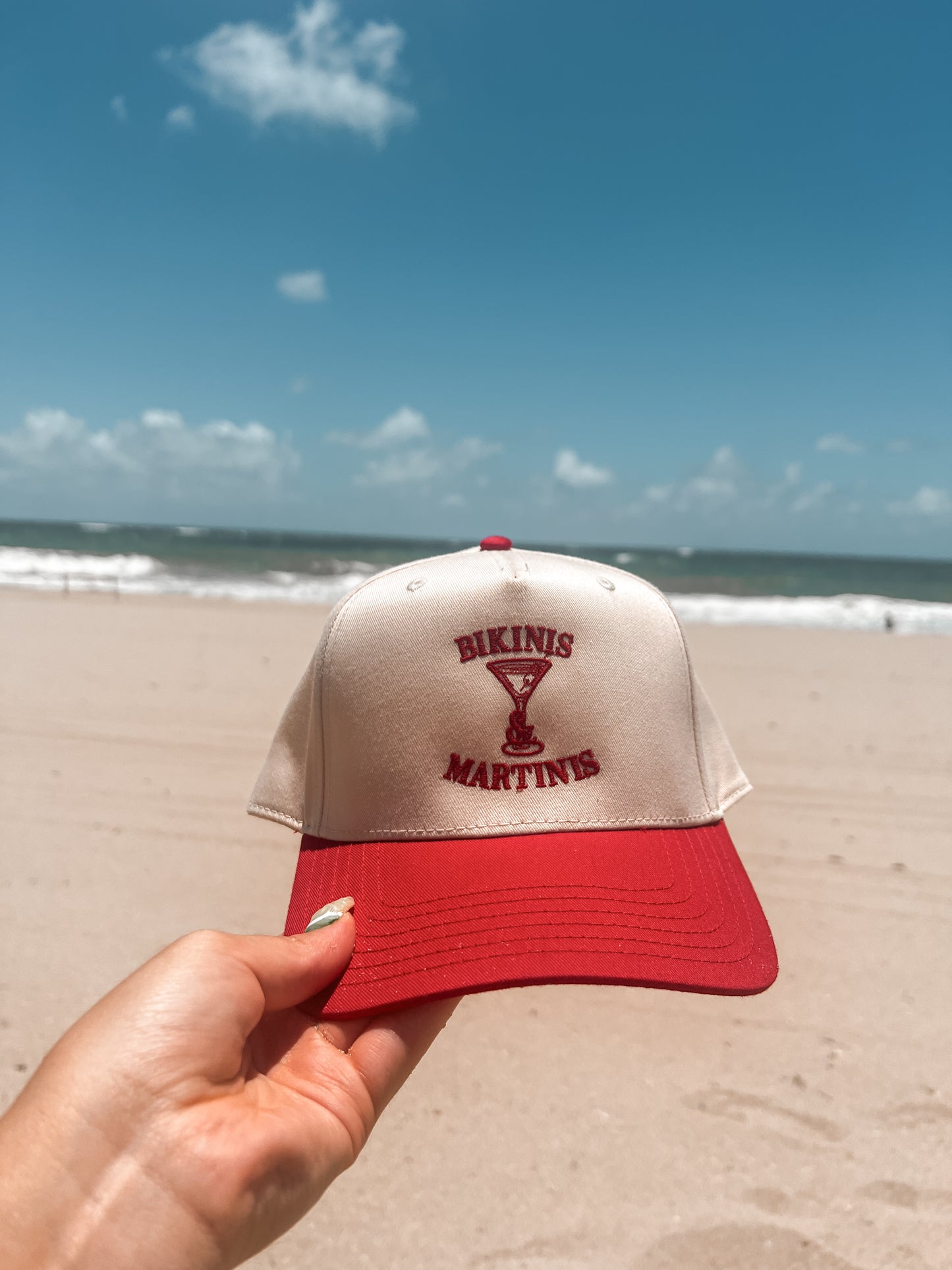 Bikinis & Martinis Vintage Trucker Hat