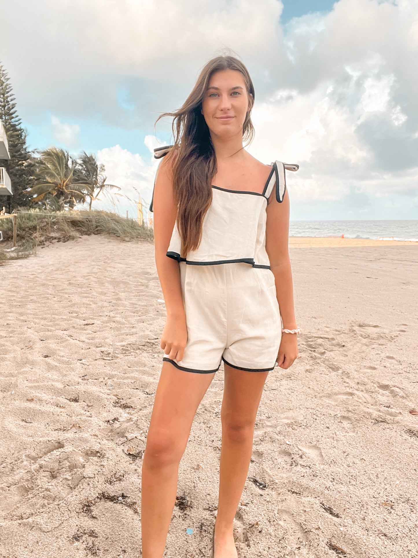 Summer Waves Romper