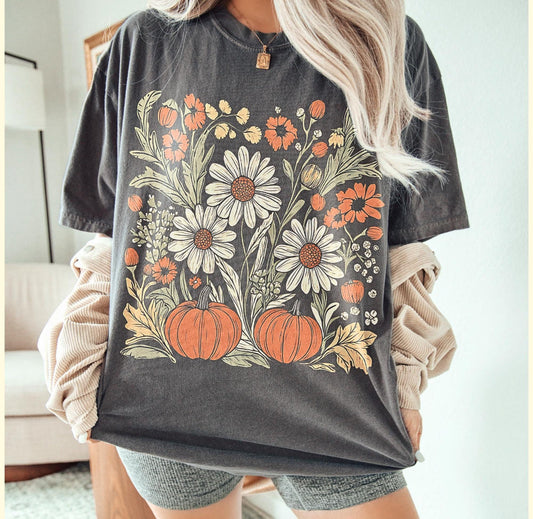 Fall Florals Graphic Tee