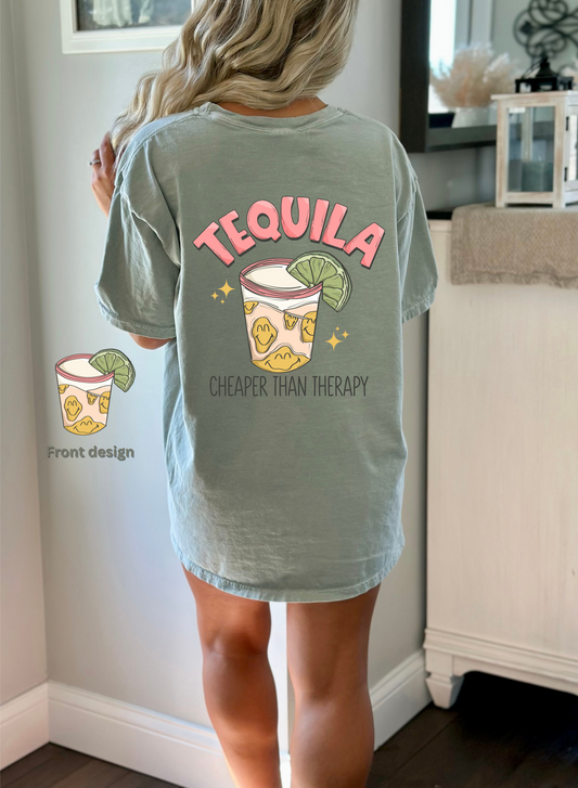 Tequila Therapy Graphic Tee