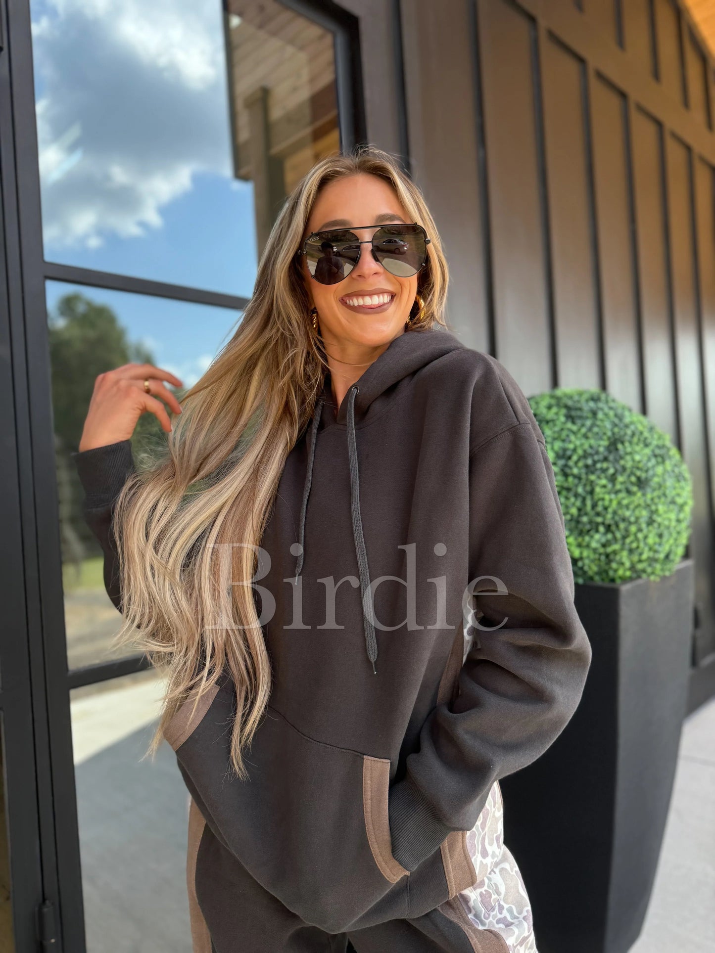 BIRDIE PREORDER Charcoal Hoodie Pant Set ( Sold Individually!)