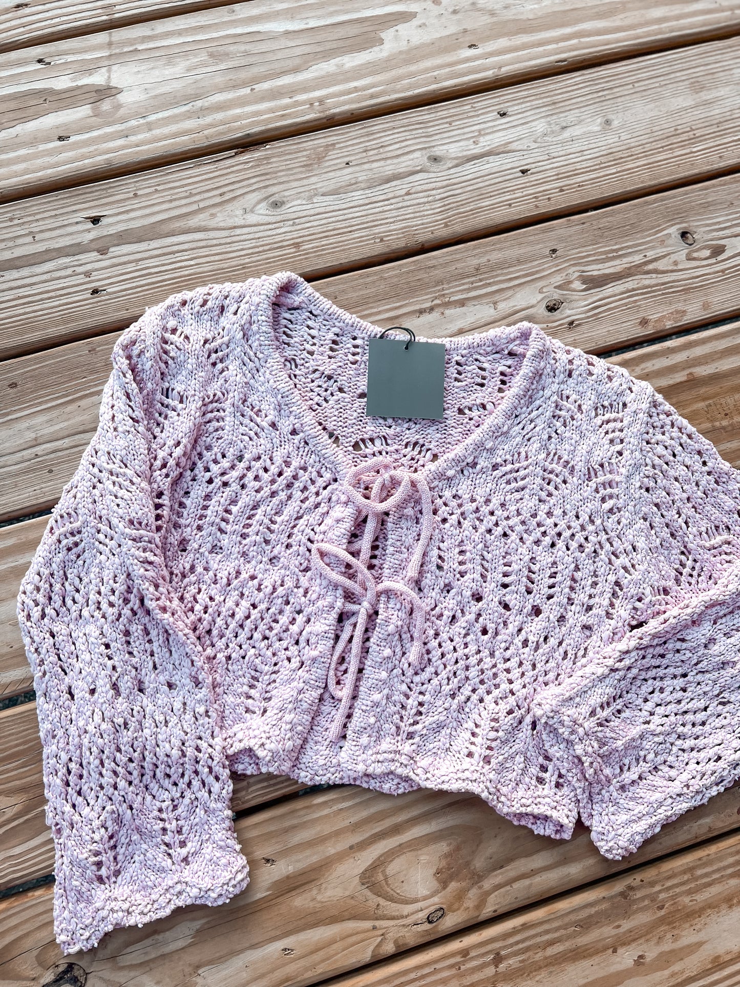 Lover’s Lace Crochet Cardigan