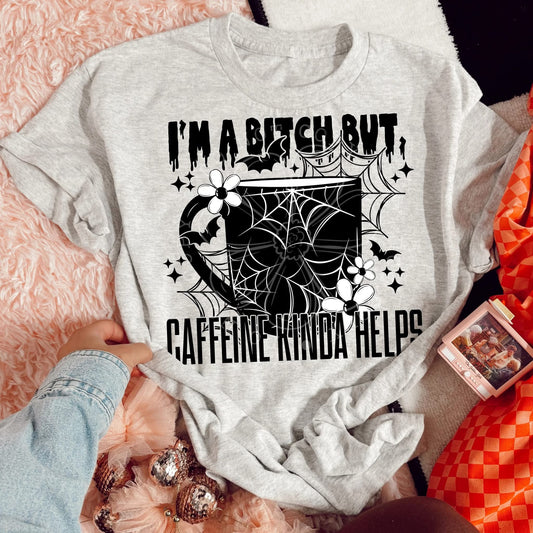 Bit** and Caffeine Tee or Crew