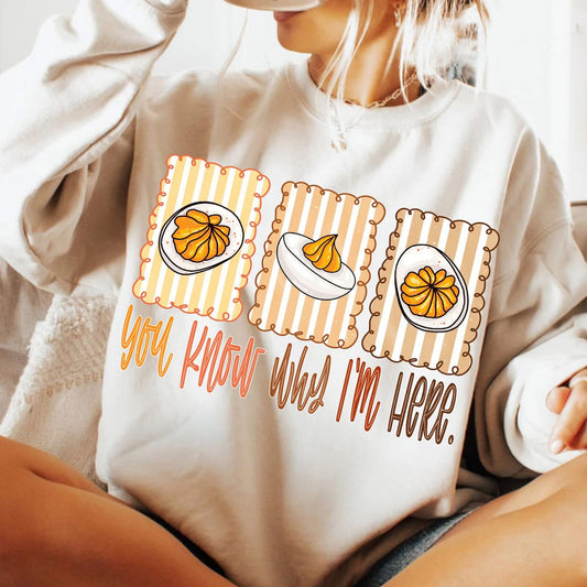 Deviled Eggs Tee or Crew