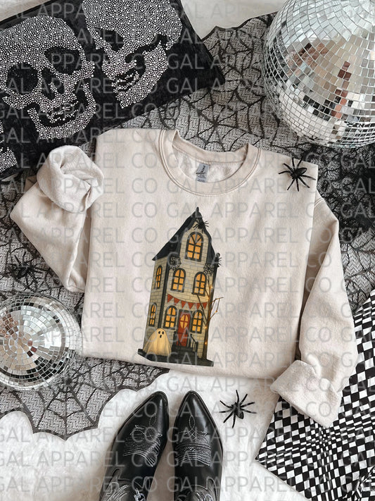 Ghost & Graveyard House “The Restless Retreat” Tee/Sweatshirt