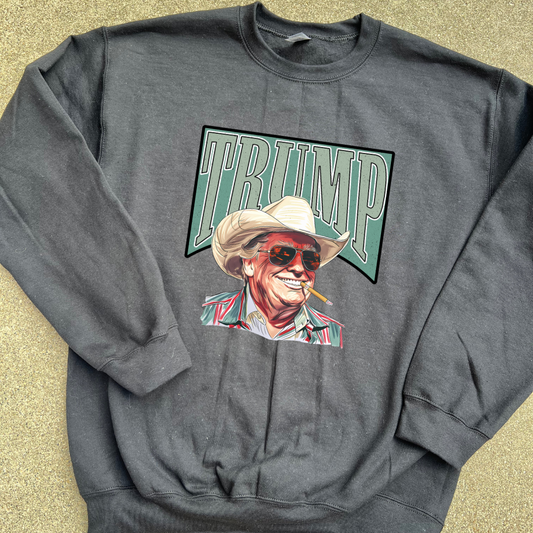 Cowboy Trump Sweatshirt