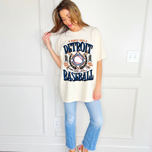 Motor City Home Run Tee | Adult