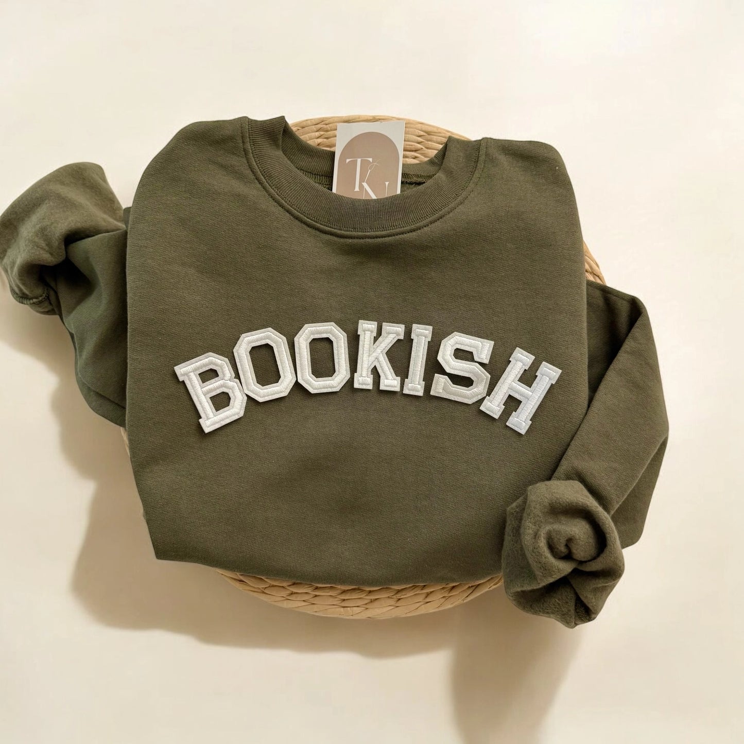 Bookish Patch Sweatshirt