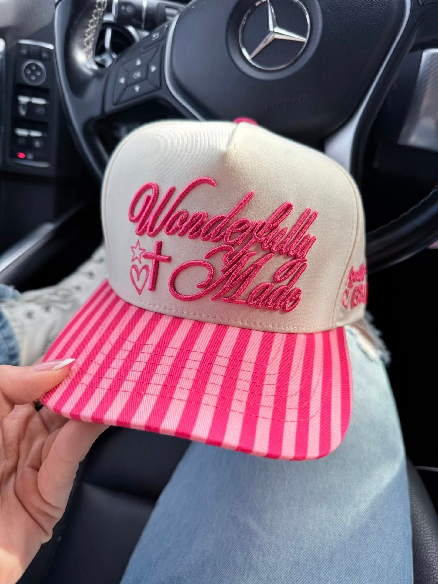 *PRE ORDER* Wonderfully Made Stripped Hat