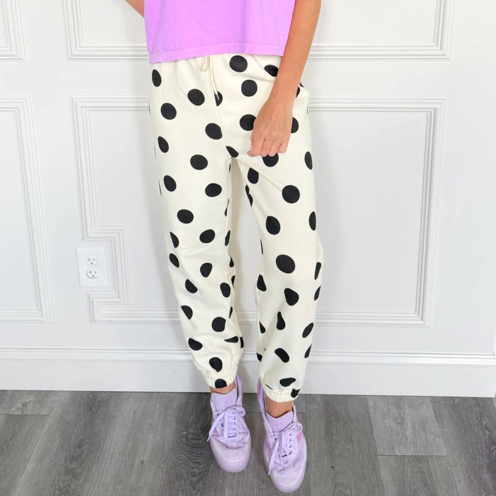 *PRE ORDER* Polka Dot Sweatpants