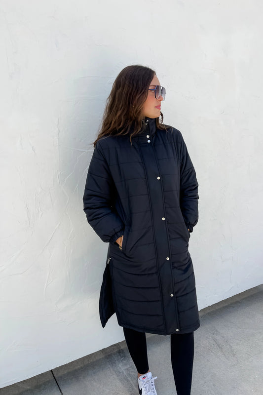 Blakeley Lennon Black Long Jacket - XS