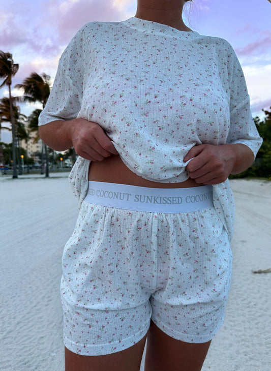 Addie Floral Pajama Shorts