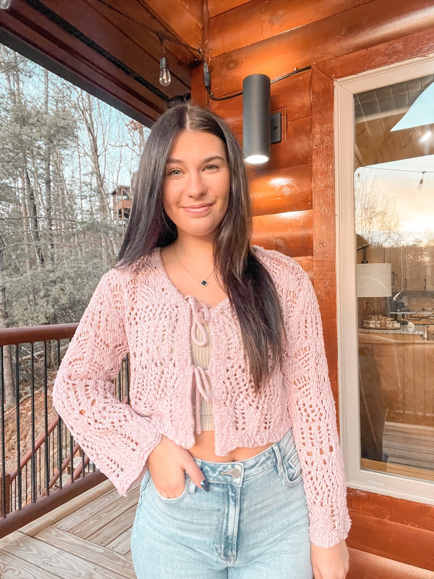 Lover’s Lace Crochet Cardigan
