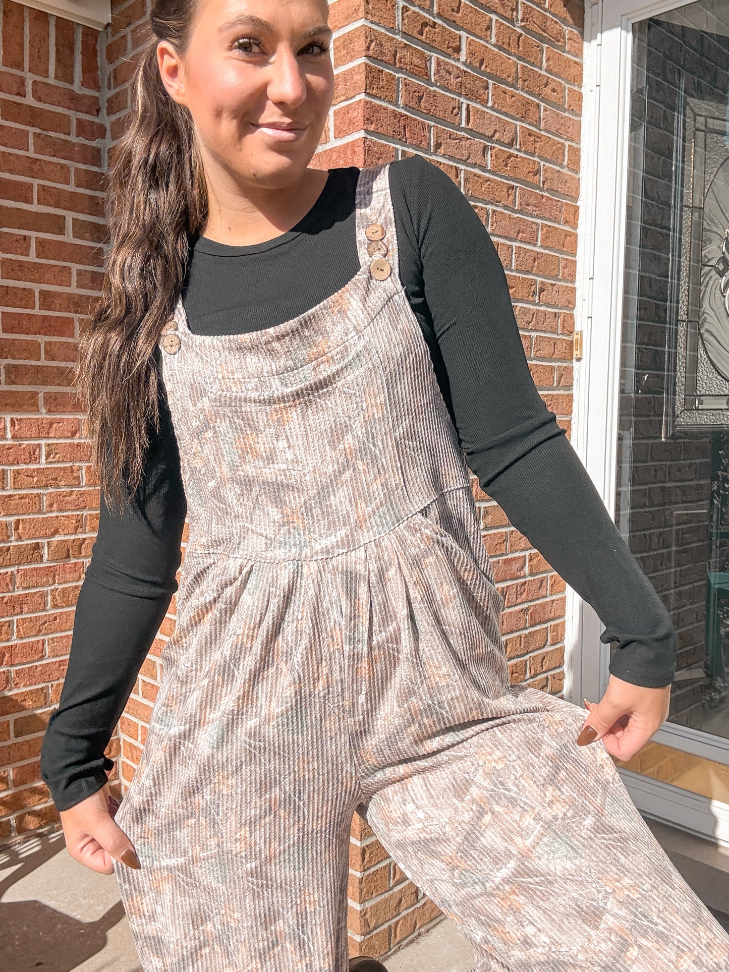 Blakeley Camo Romper - XS