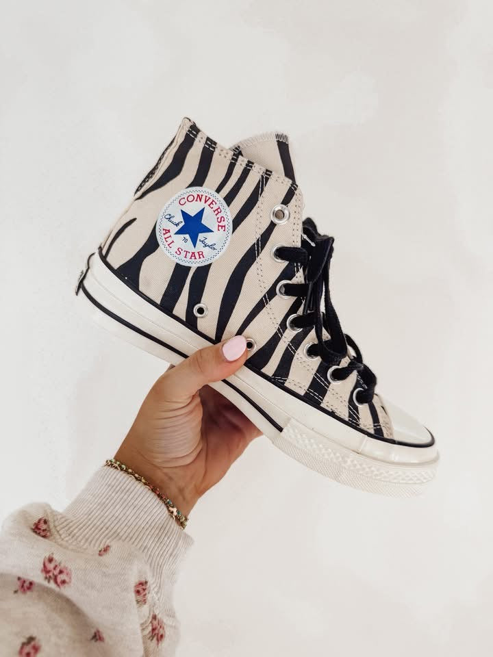 Zebra Patterned Inspired Sneaker