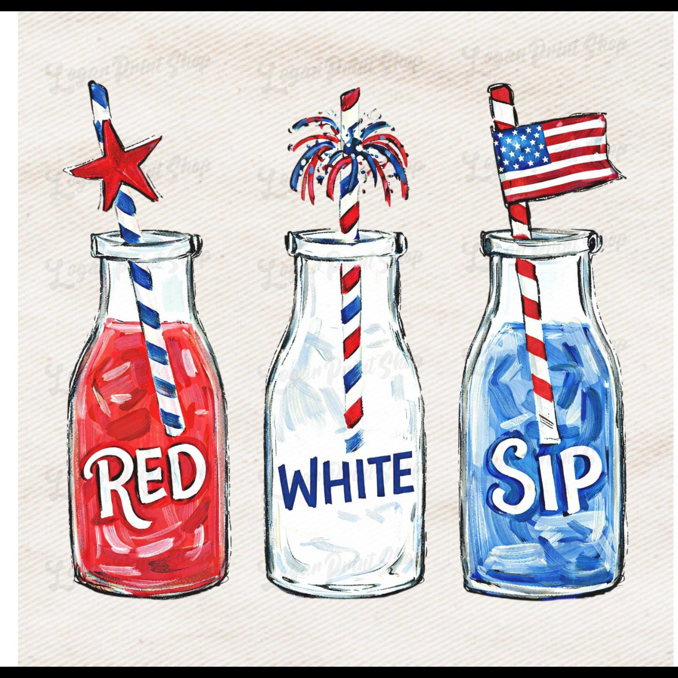 *Tee Tuesday* Red White Sip Tee