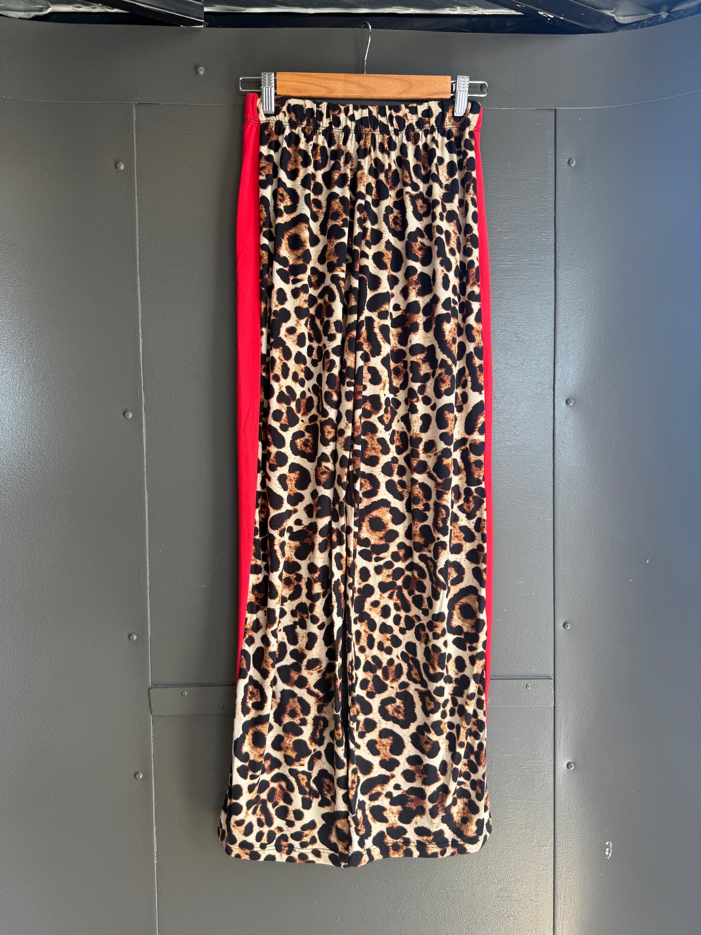 Blakeley Cheetah Red Stripe Pants - XS/S