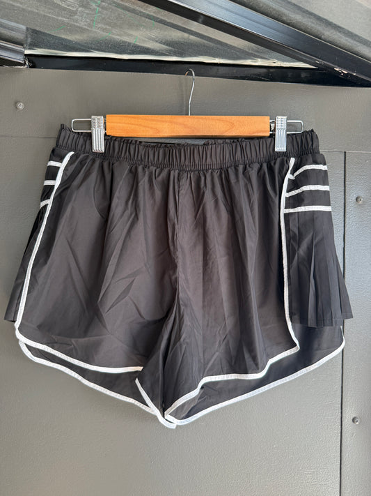 Kimberly C Black Athletic Shorts - 1/2/2