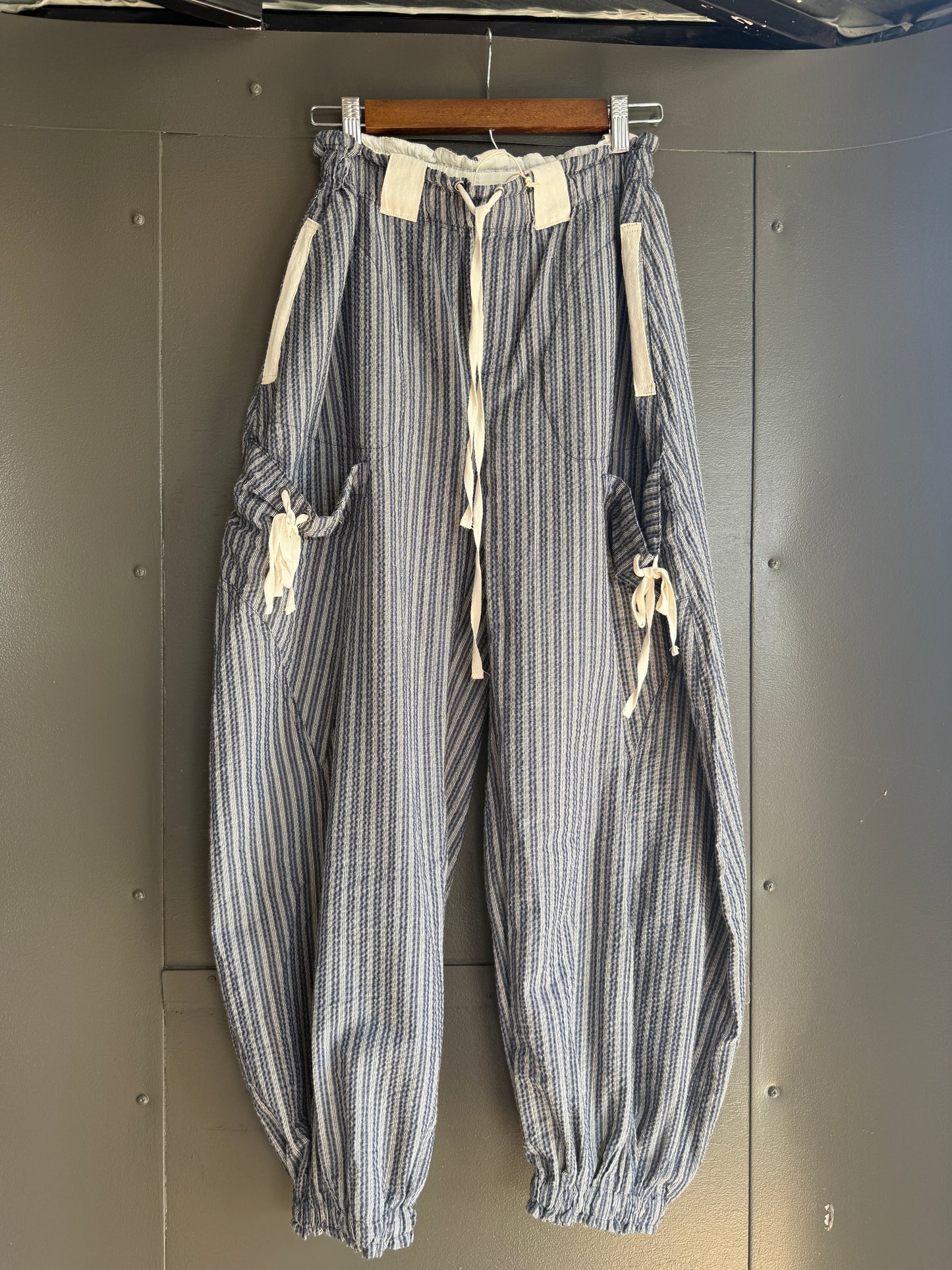 Eesome Stripped Barrel Pants - SM & MED
