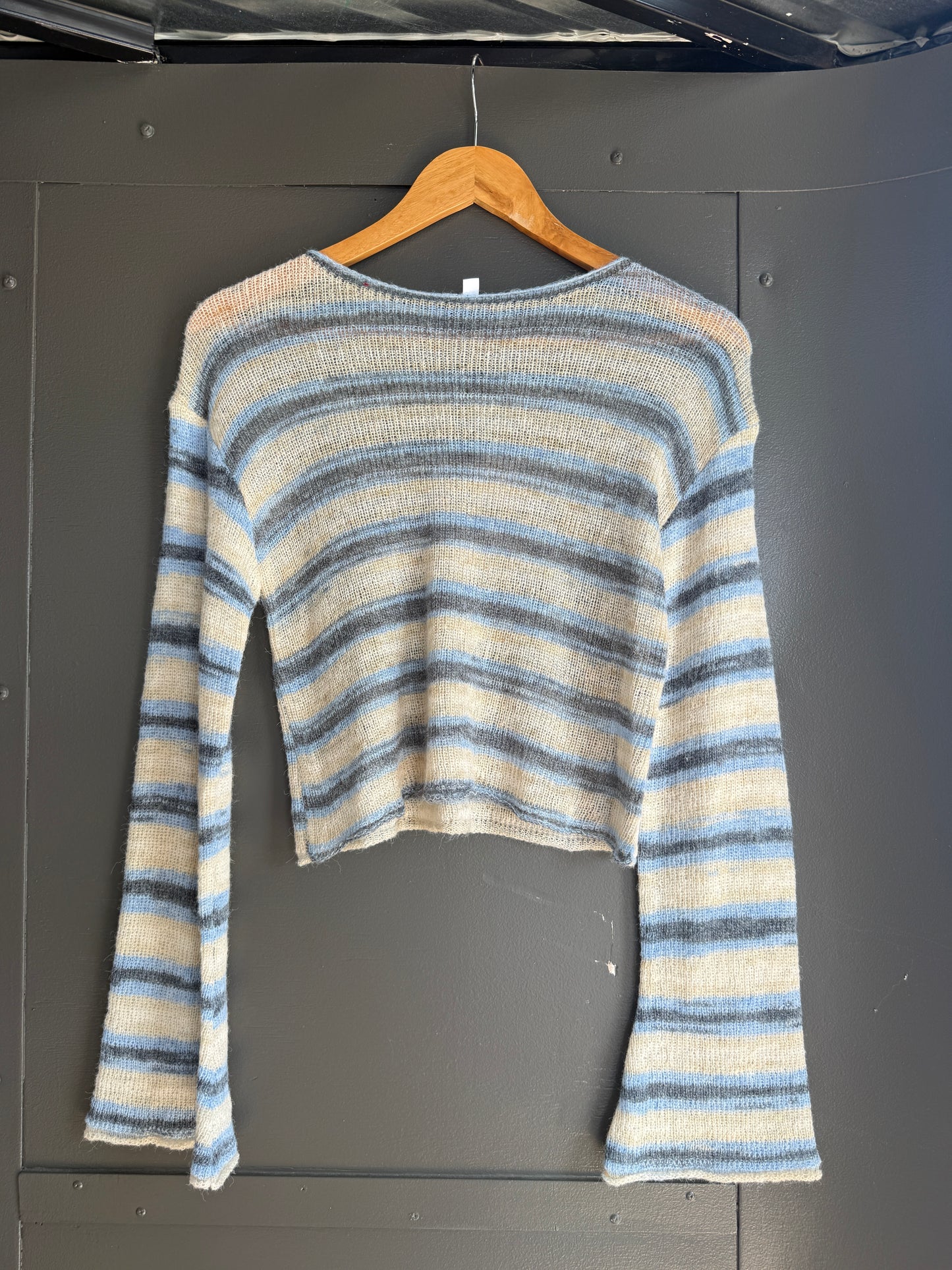 Pretty Garbage Stripped Beach Sweater - 3/2/1