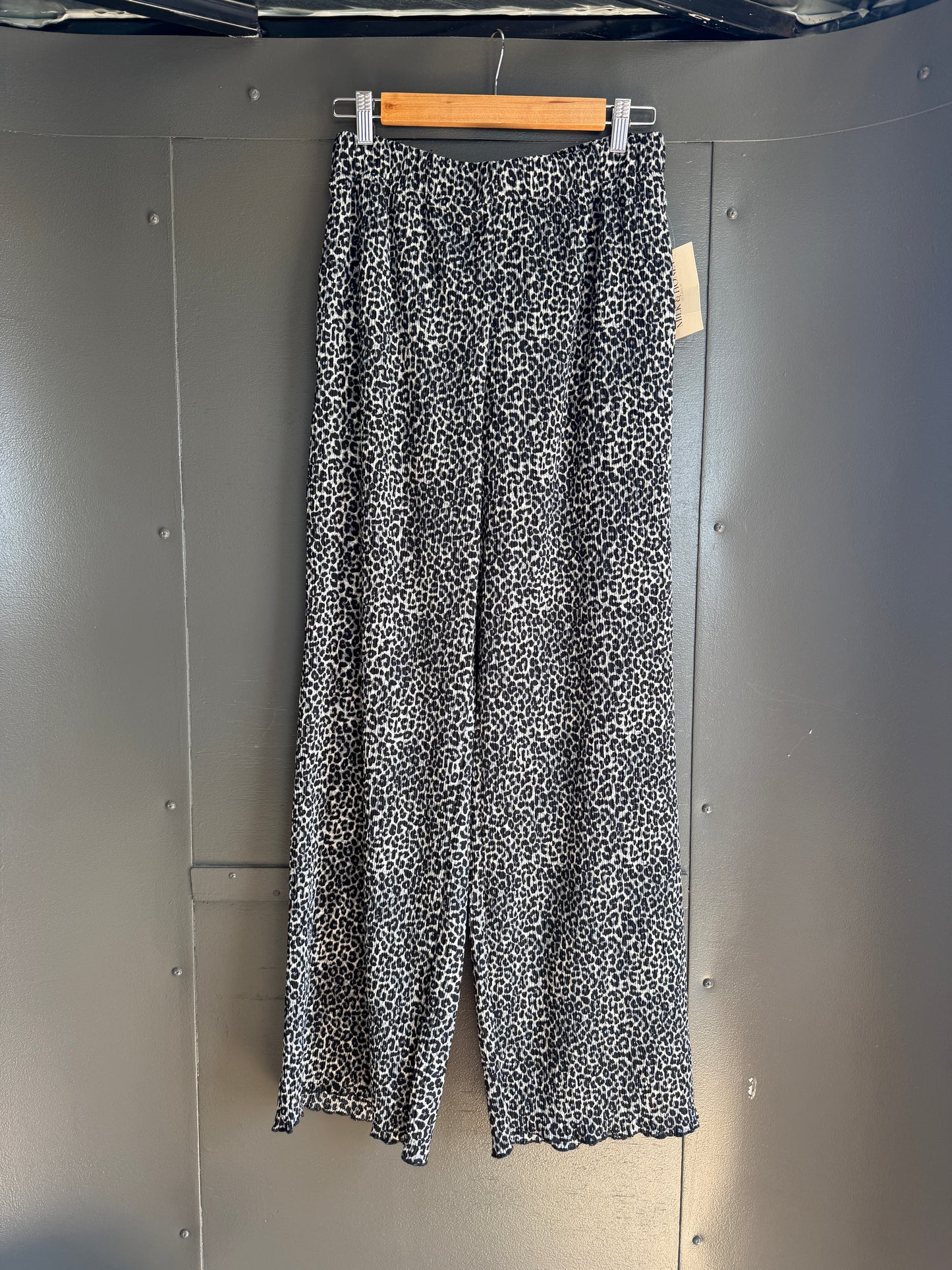 PRETTY GARBAGE LEOPARD PANTS - MEDIUM