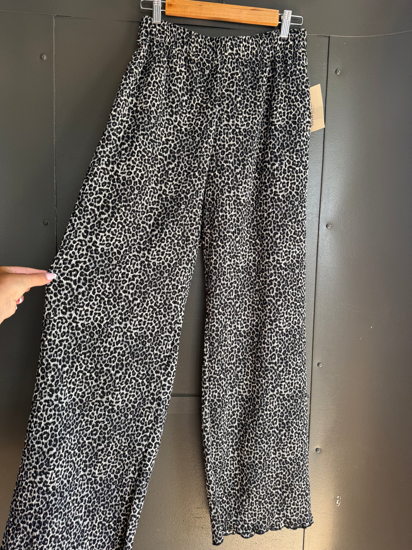 PRETTY GARBAGE LEOPARD PANTS - MEDIUM