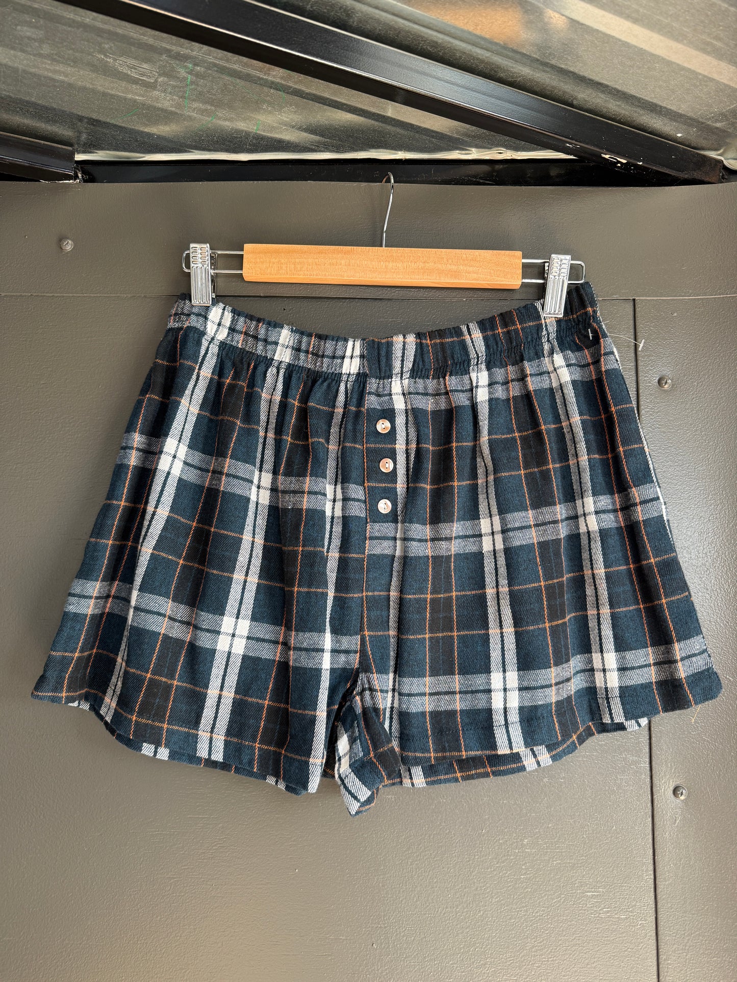 HYFVE BLUE CHECKERED BOXERS - 2/2/0