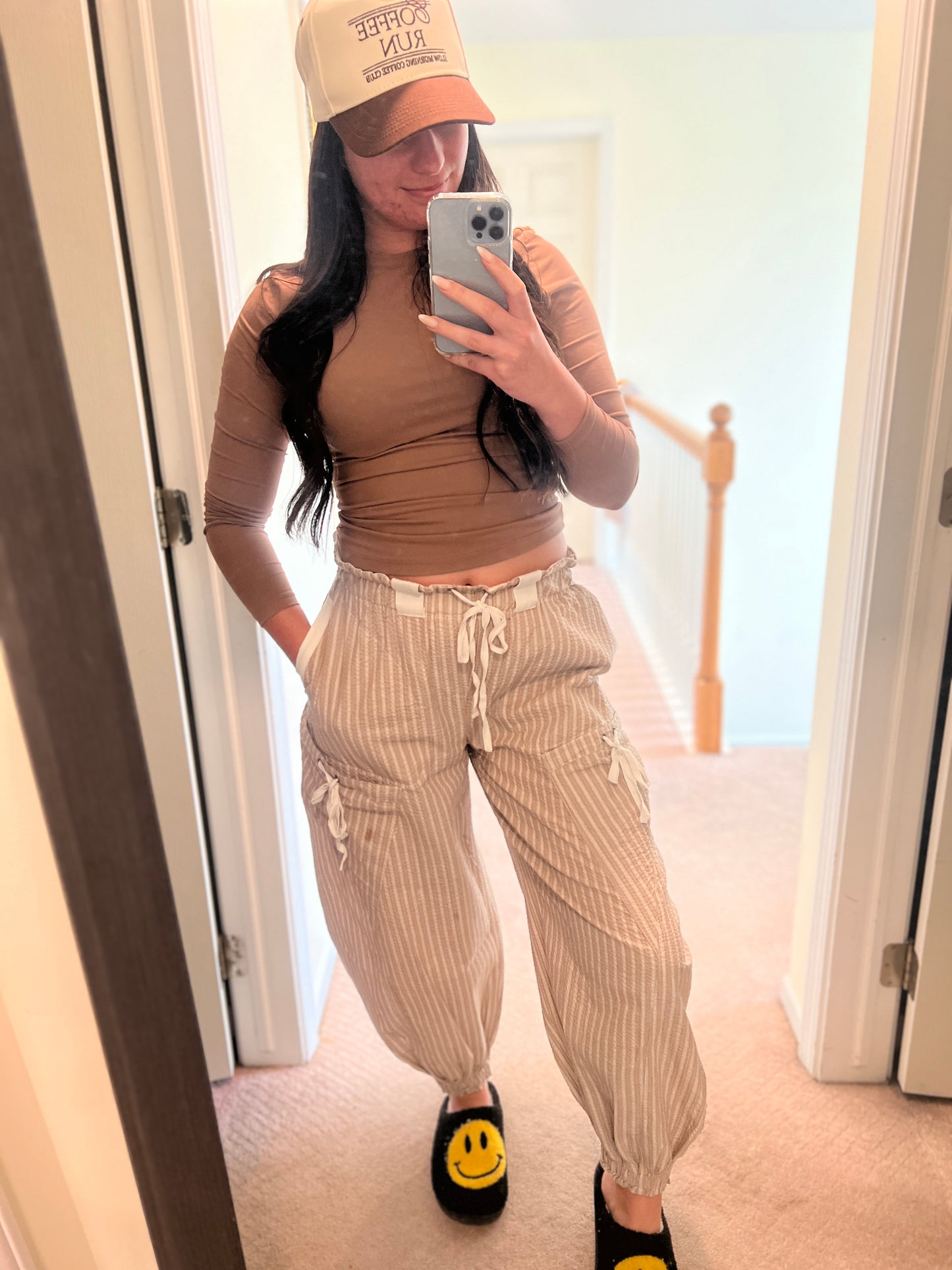 Sunday Stripe Drawstring Jogger Pant