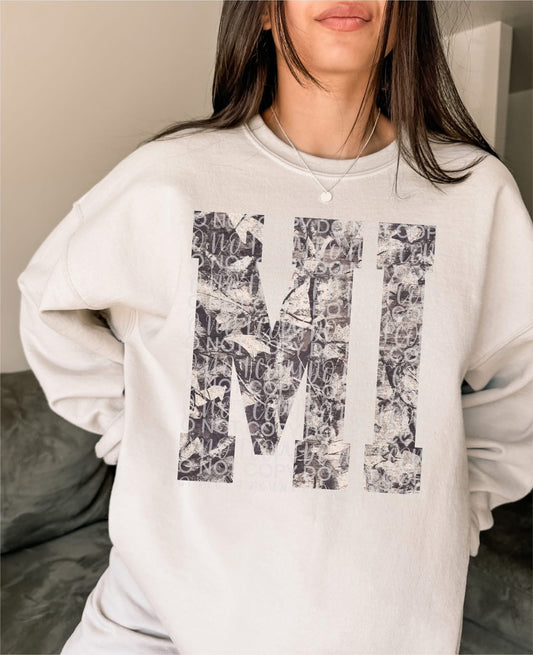 State Camo Tee or Crew