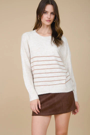 Chai Stripped Pullover